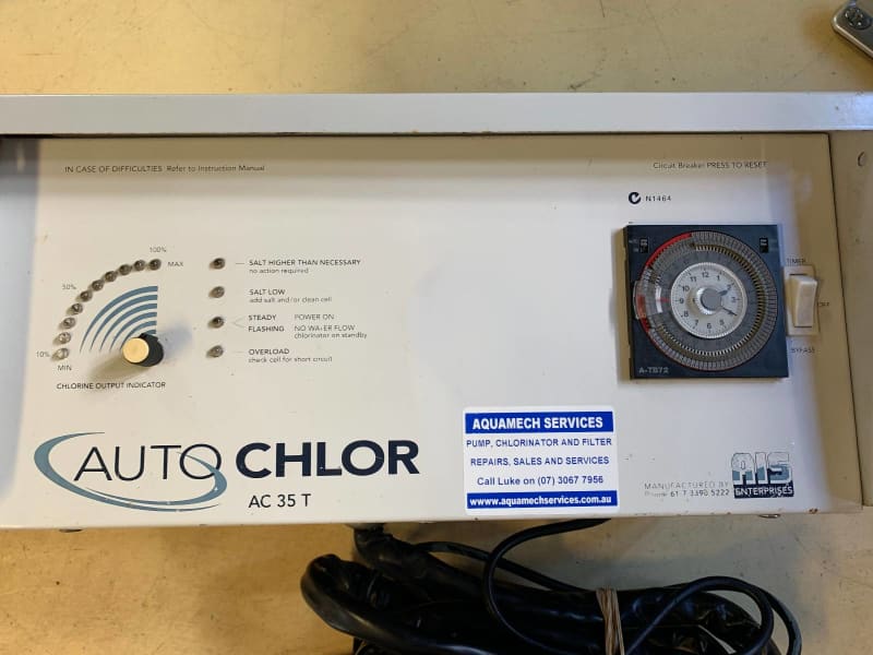 Reconditioned Autochlor AC35 chlorinator 12 mth warranty.