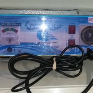 Crystal Clear Chlorinator Reconditioned 1 year warranty