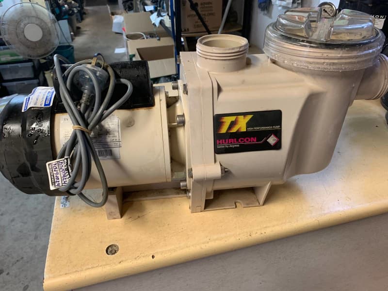 Hurlcon TX 2HP Pool Pump Reconditioned 2 year warranty