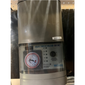 Waterco Electrochlor 30SC Chlorinator with closed front window.