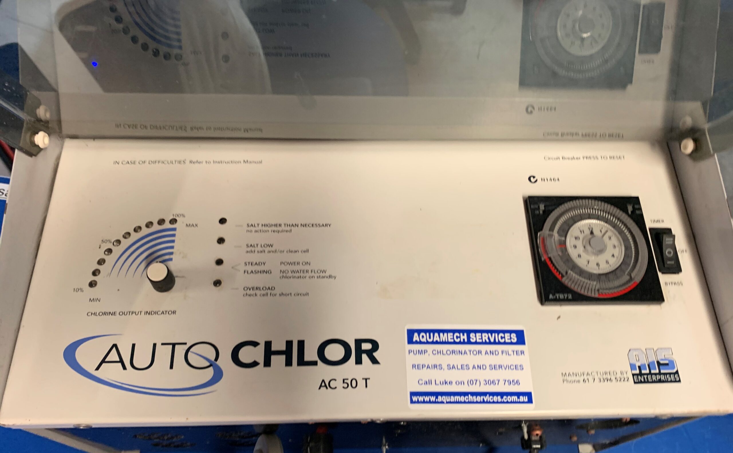 Autochlor AC50 chlorinator – Reconditioned – 12 month warranty - Image 2