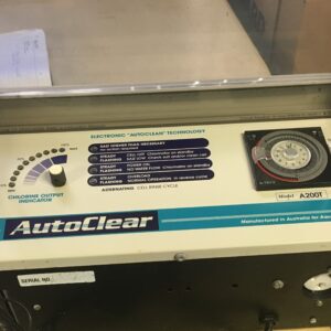 Autoclear A200 chlorinator – Reconditioned with 12 month Warranty