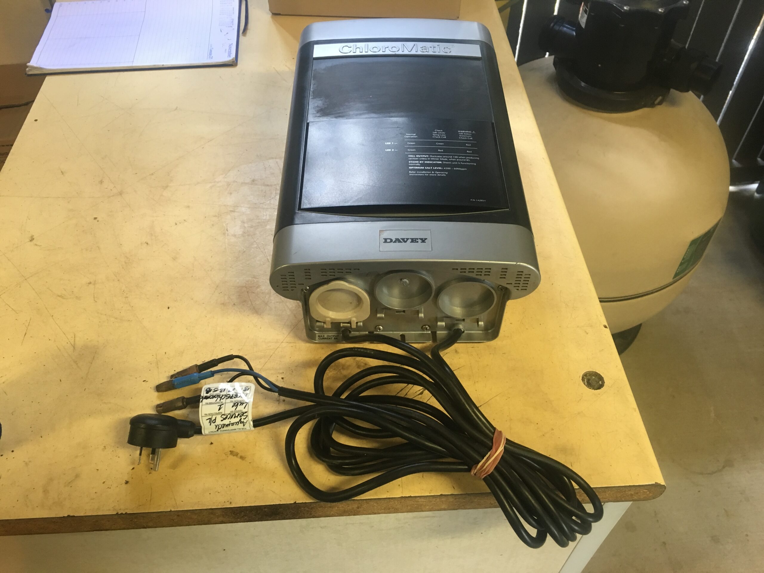 Davey Chloromatic Chlorinator – Reconditioned 12 month warranty