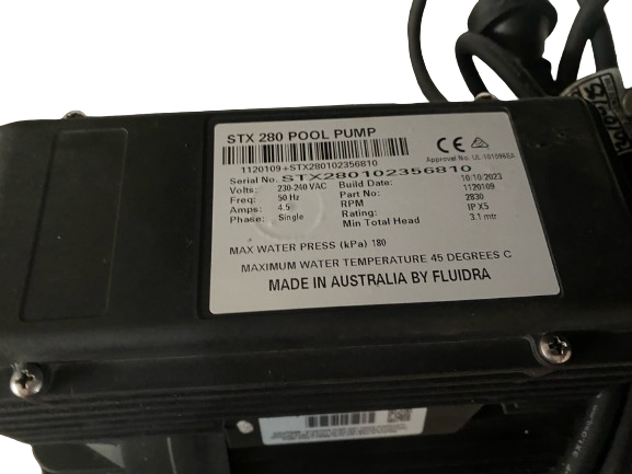 Stanley STX280 Pool Pump - Reconditioned with 12 month warranty - Image 2